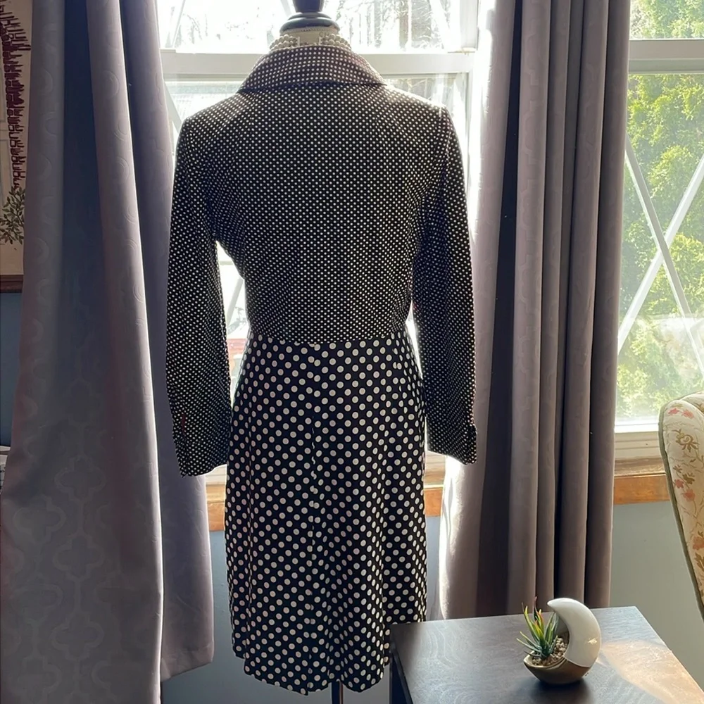 Vintage spring polka dot coat - Picture 13 of 17
